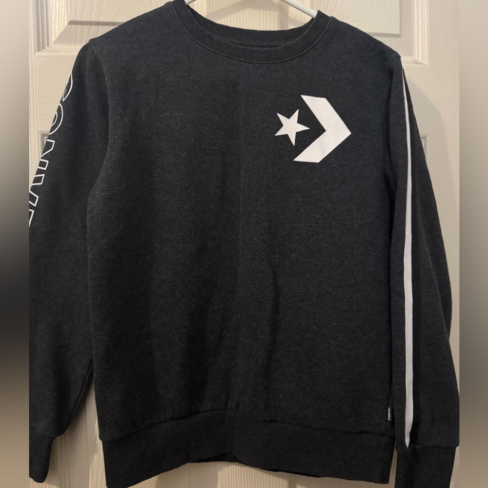 Converse Crewneck Sweatshirt. Sz Large Big Boys